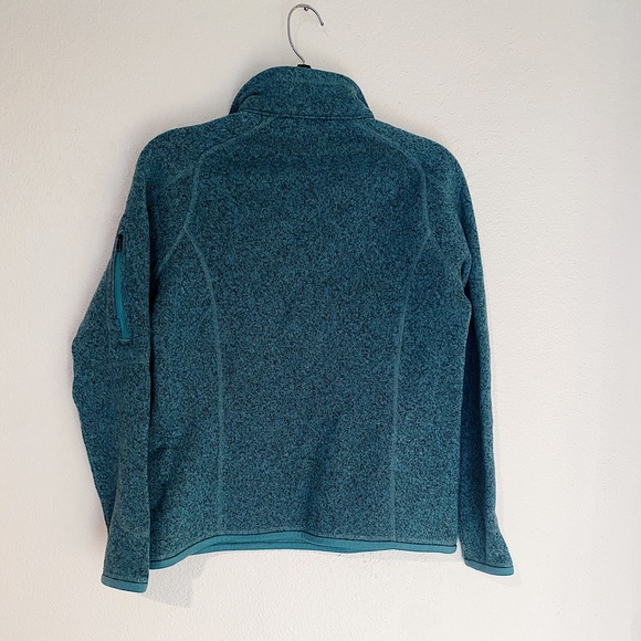 Patagonia Better Sweater 1/4 zip women’s jacket in atoll blue size small - Picture 3 of 6